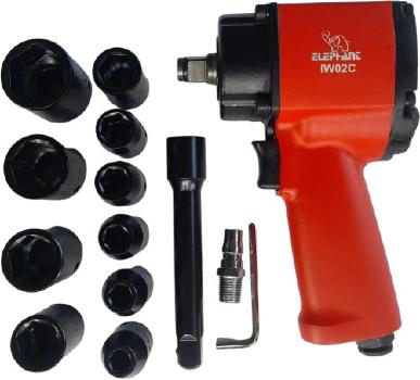Elephant Car, Two-Wheeler Compact Impact Wrench 1/2"